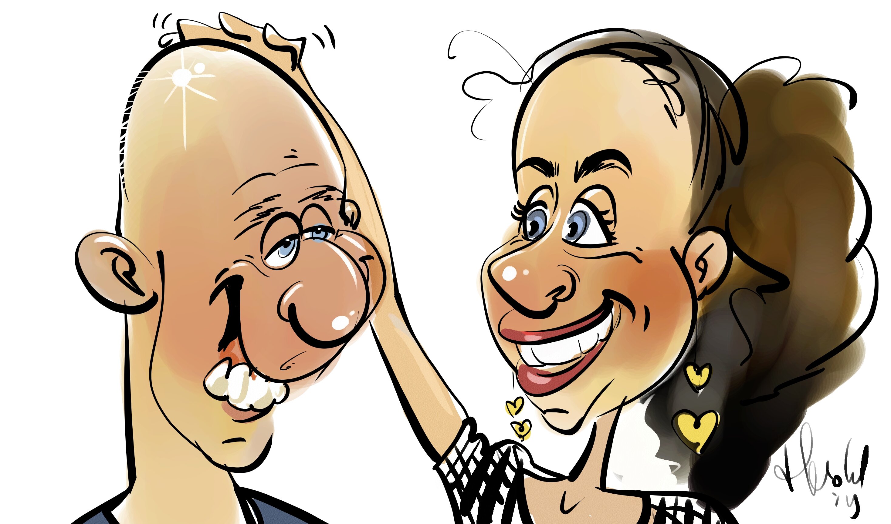 Karikaturen Verjaardag Jochem 35 jaar