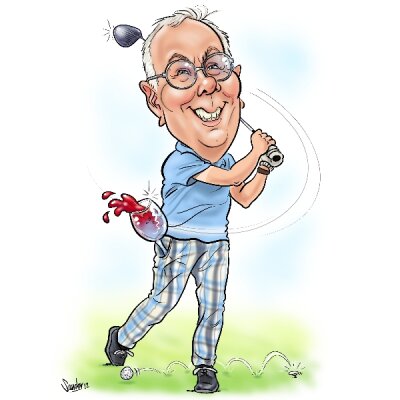 Karikatuur met lichaam